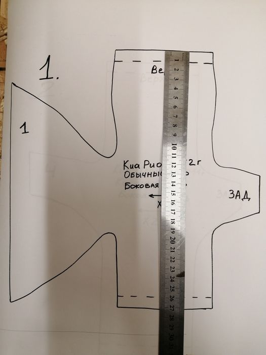 Лекала на авторуль 110шт