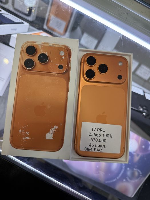 17 pro, 256gb, 100%