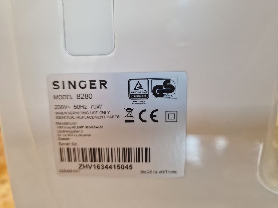 Mașina de cusut electrica Singer Smart ll