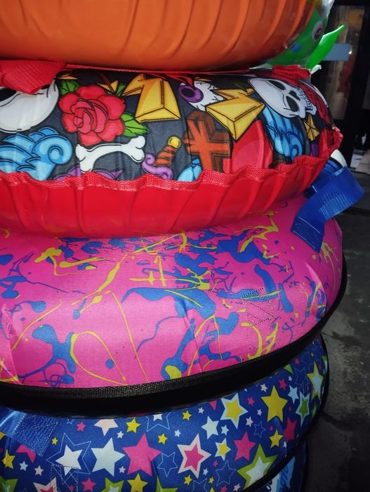 Баллоны . ватрушки.  Тюбинг для катания