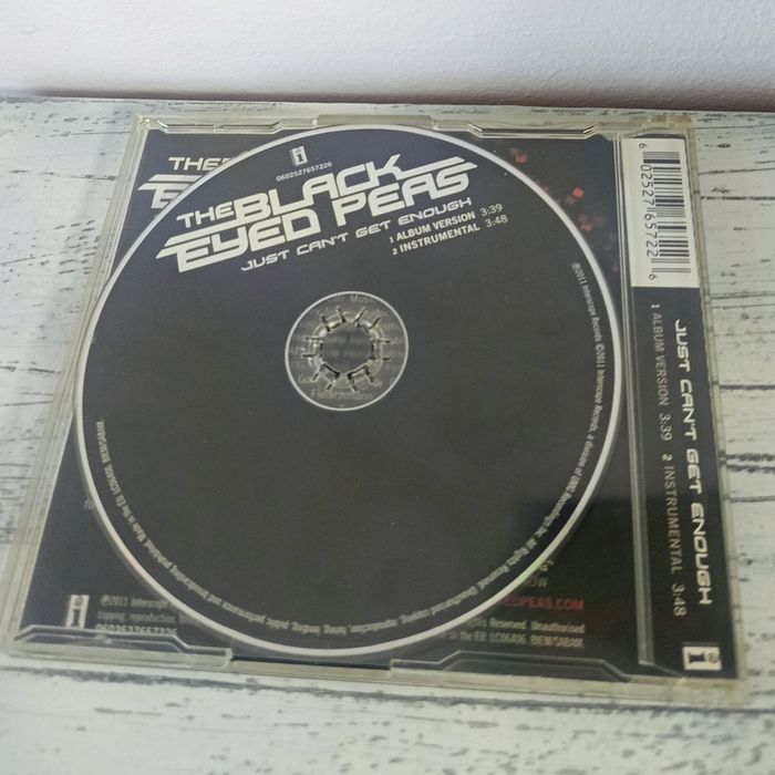 The Black Eyed Peas – Just Can't Get Enough (CD Single) – Оригинал