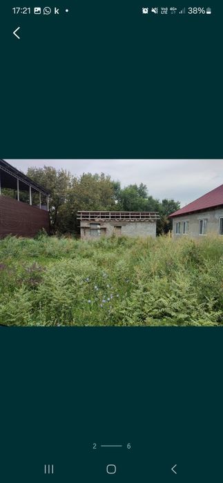 Участок с времянкой