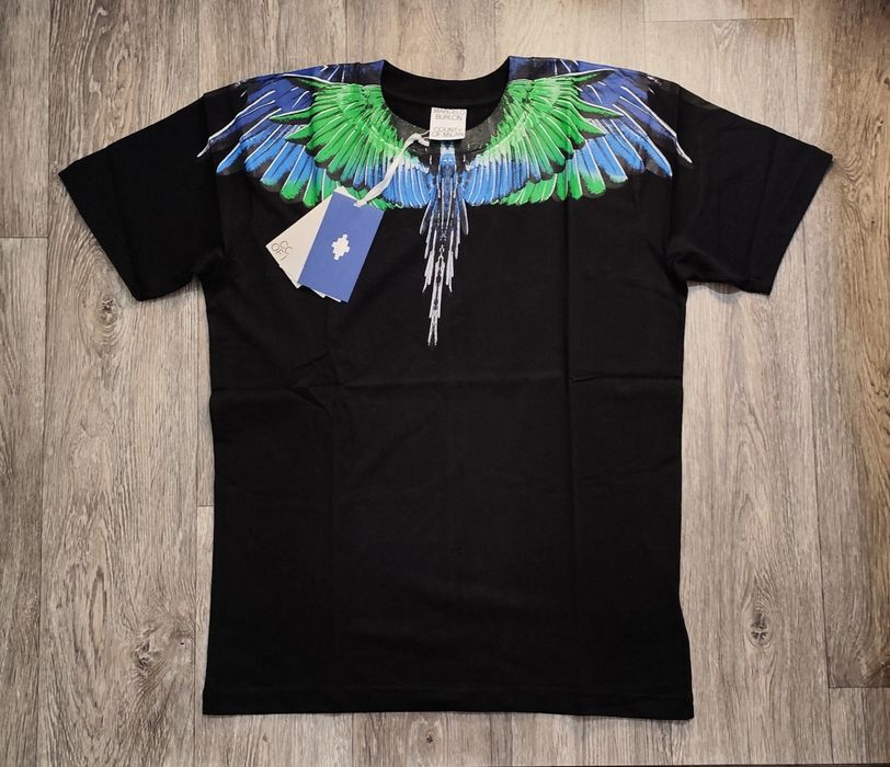 Мъжка тениска фланелка Marcelo Burlon Denim tears 100% памук блуза