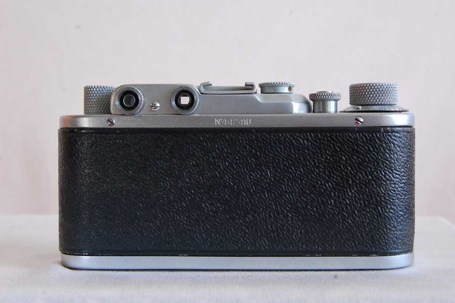 Zorki 1 cu industar 3.5 50, aparat foto clasic telemetric copia leica