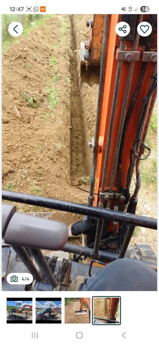 Lucrari miniexcavtor  - transport agretate