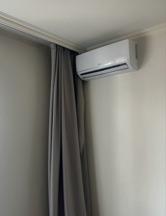 Установка кондицонеров - с пылесосом