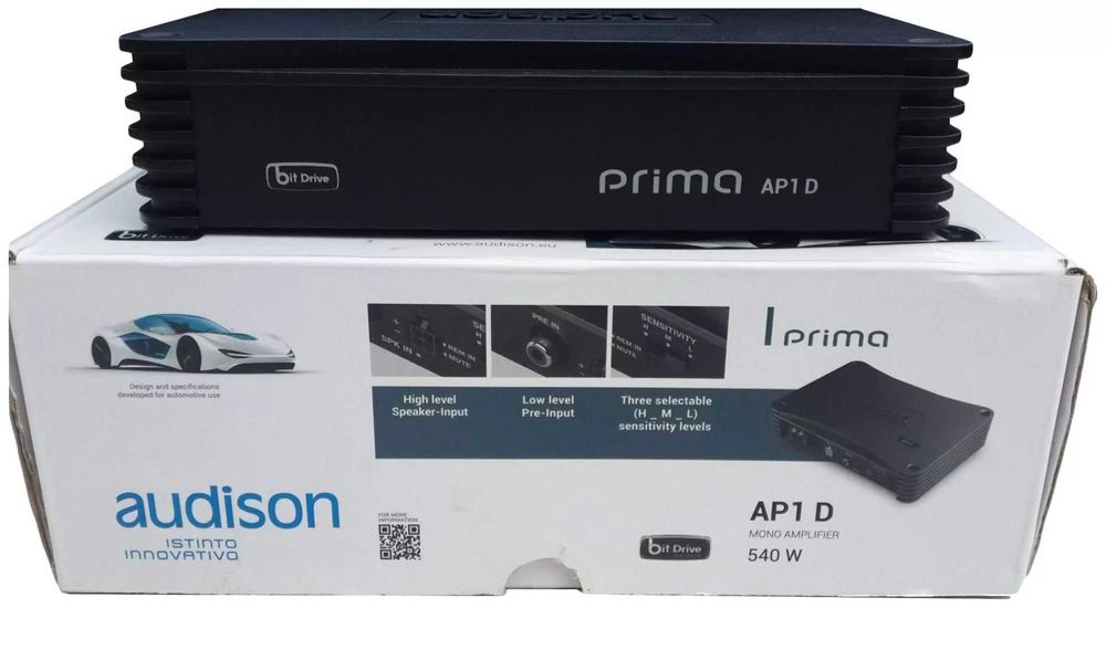 Audison AP1D 1-канальный усилитель (моноблок)