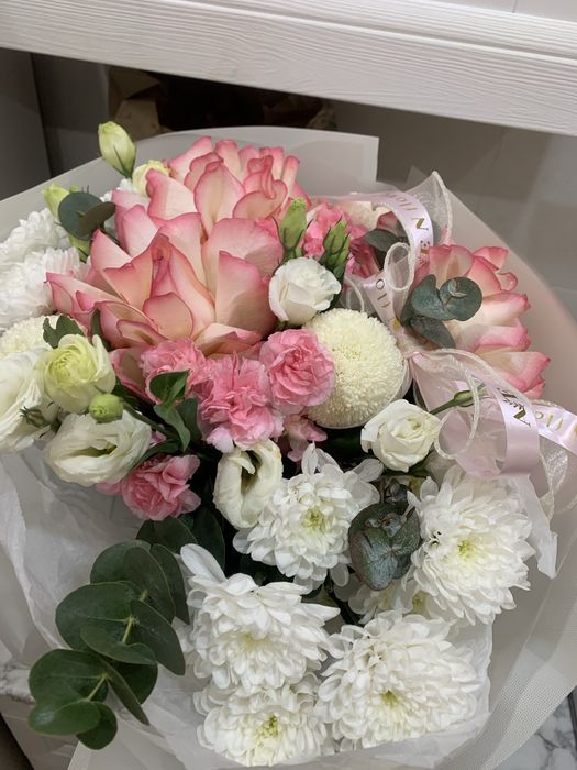 Букет цветов свежий