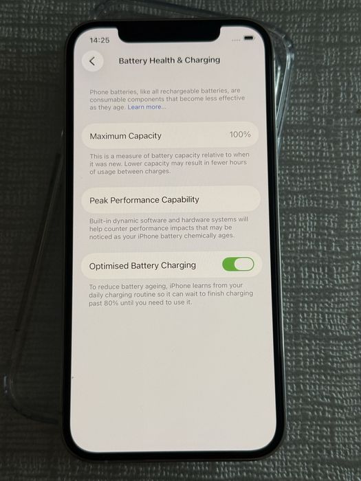 iPhone 12 Pro 128GB Silver (бял) – Перфектен, 100% Батерия.