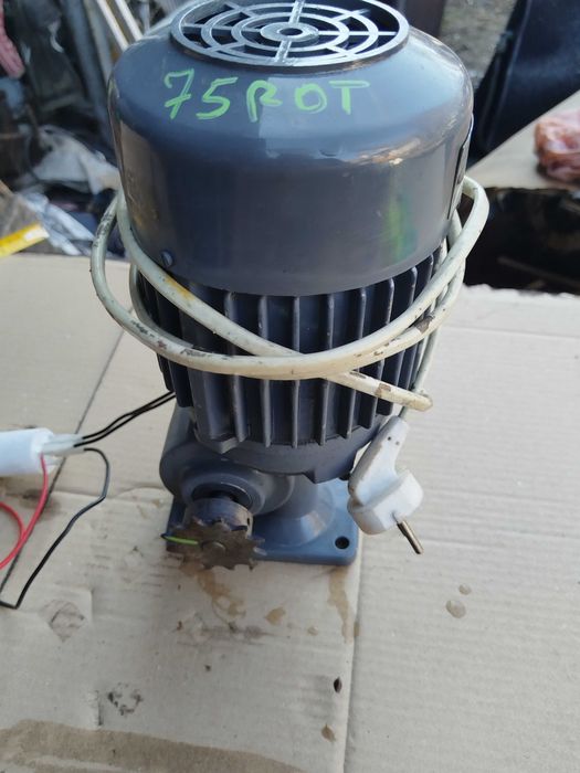 Motor electric cu reductor 75 rpm