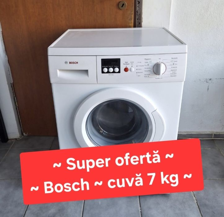 TRANSPORT GRATUIT.  Bosch 7 kg. Impecabilă.