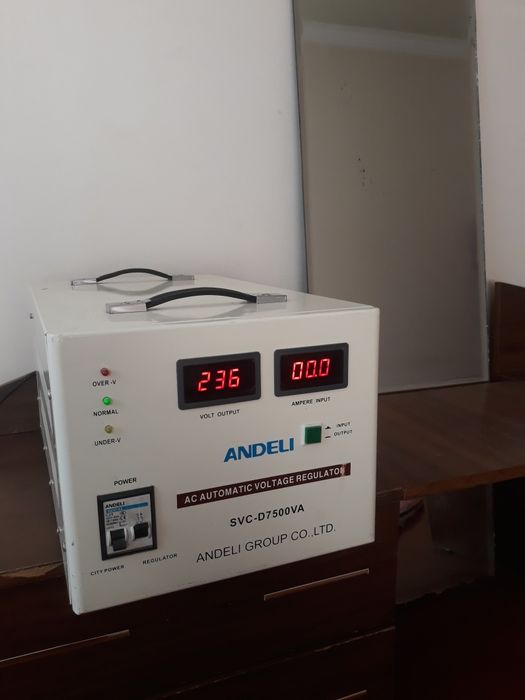 ANDELI..SVC-D 7500VA. Stalbizator.