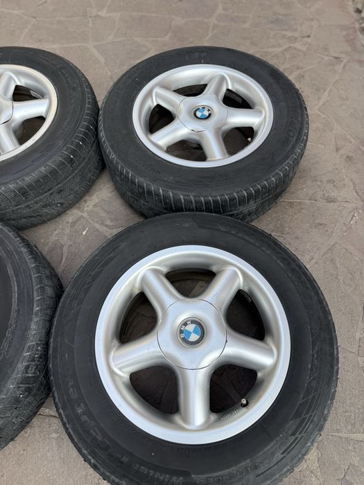 Титановые диски R15 на BMW e34 е36 (Италия)