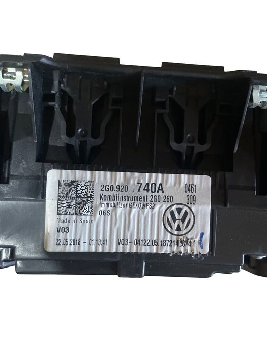 Ceas de bord VOLKSWAGEN POLO AW1 2017 - > 2G0920740A