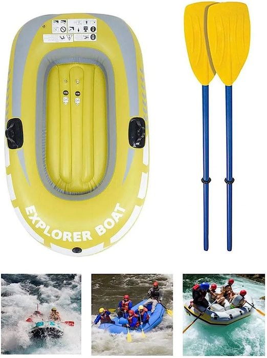 Надуваема Лодка с две весла