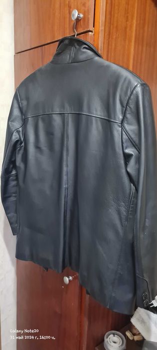 Мъжко кожено сако произведено в България