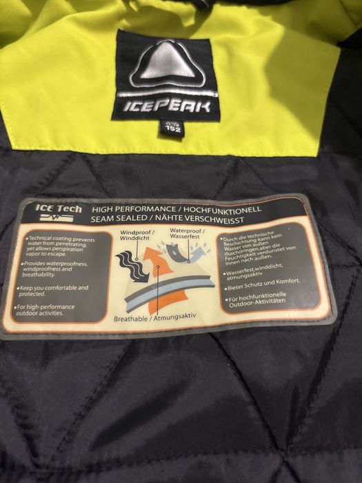 Geaca Icepeak ne purtata
