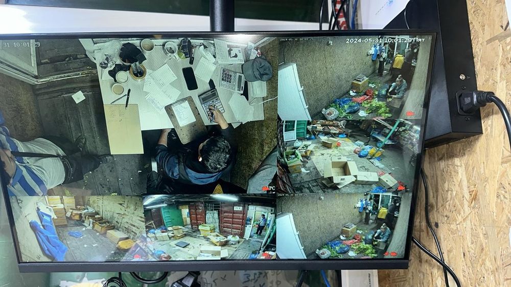 Устоновка камер видеонаблюдения