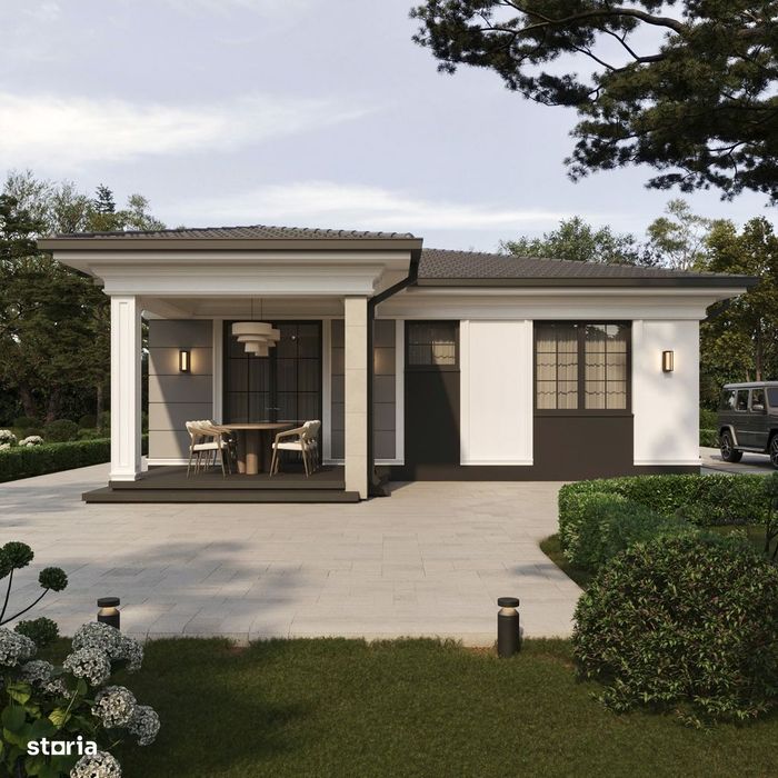 Statie CTP la 75 metri!2 BAI! Pod izolat! Dressing! Casa Dancu-Holboca