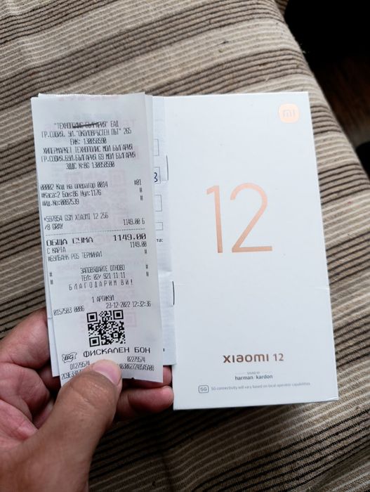 Xiaomi 12 8/256 Безупречно състояние