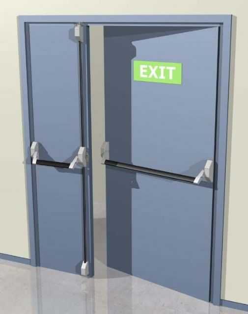 OMNI 550D система антипаника для противопожарных и прочих дверей