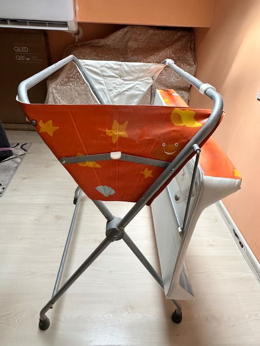 Бебешки повивалник с вана за къпане