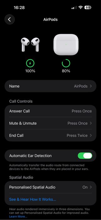Apple AirPods functionale