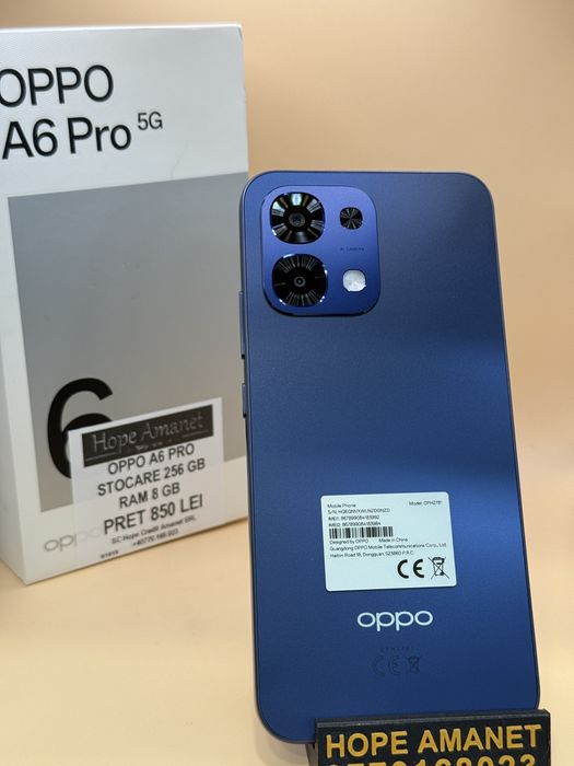 Hope Amanet P7 Oppo A6 Pro 256 Gb Nou