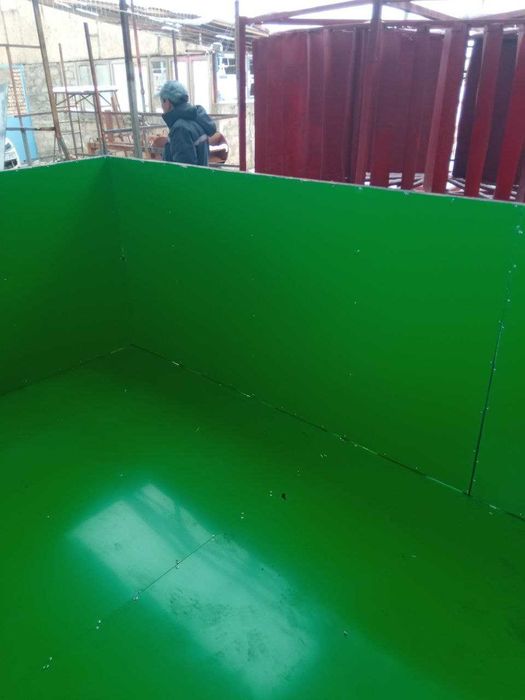 Плавательные бассейны,  аквариумы и емкости из алюкобонда