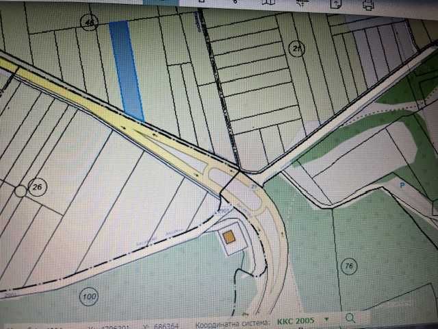 Парцел 5500 кв.м. с ПУП, лице на главен път,  Аксаково- 6 евро/ кв.м.