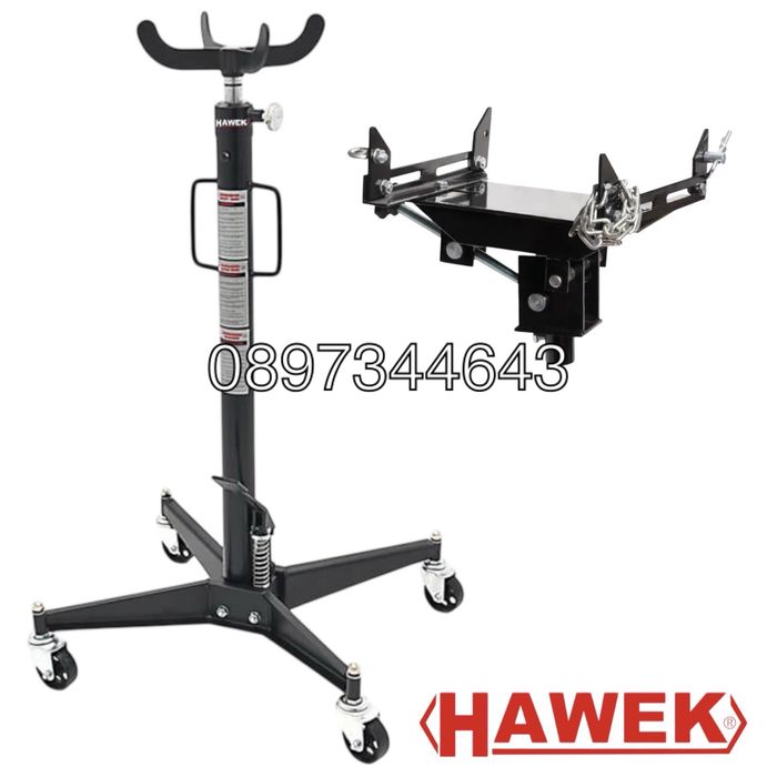 Крик за скоростни кутии 0.5 тона  + адаптер  111-195см HAWEK