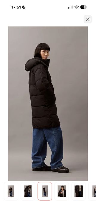 Пуховик Calvin Klein размер XL (48-50)