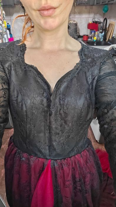 Rochie gothica de mireasa