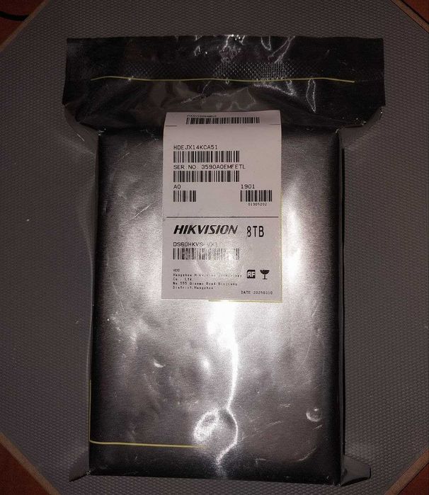 Hikvision DS80HKVS-VX1  8TB