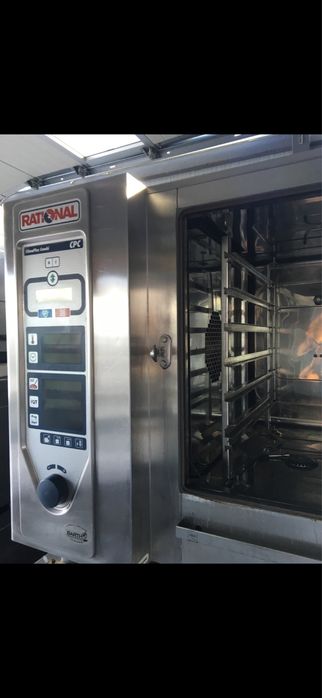 Конвектомат Rational 6 тави с 6 месеца гаранция
