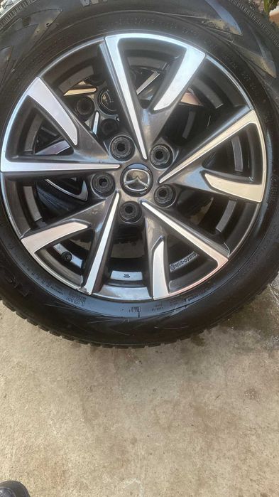 Jante Mazda R16 5×114.3 anvelope iarna Nokian, senzori presiune