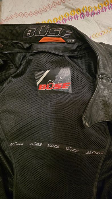 Geaca moto piele Buse