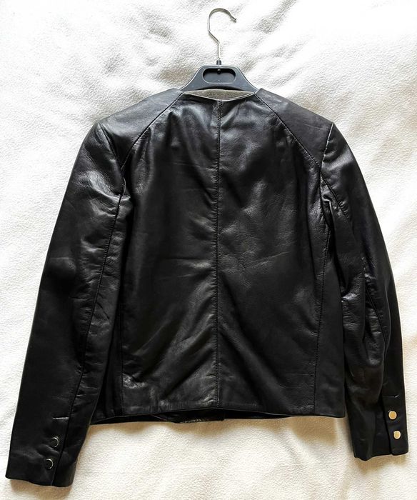 Geaca de Piele Biker Mango Noua