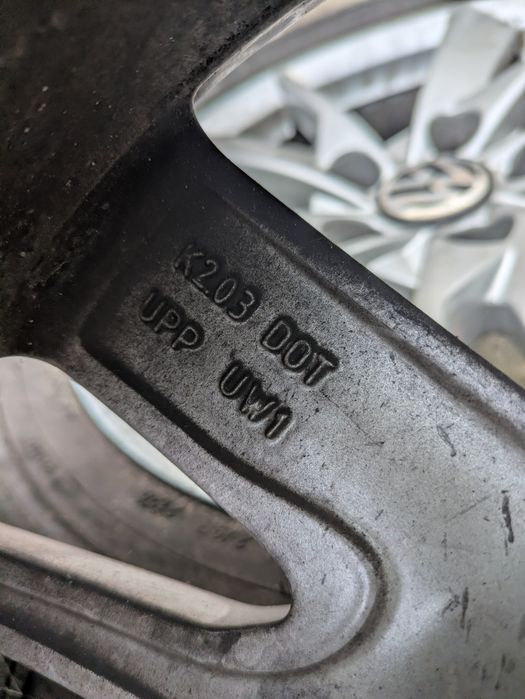 Set 4 roți originale audi a6 cu cauciucuri all season 205/60 R16 92H