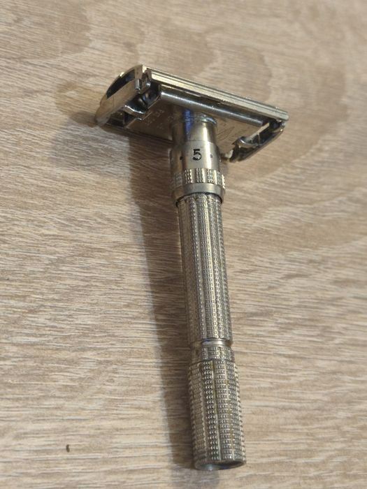 Aparat Ras Vintage Gillette Slim Adjustable (1961 - G1) Made in USA