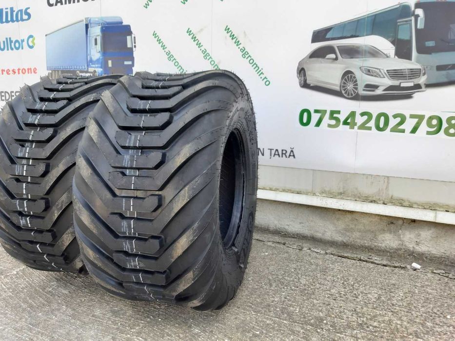 Marca OZKA cauciucuri noi 400/60-15.5 cu 18 pliuri pentru remorca