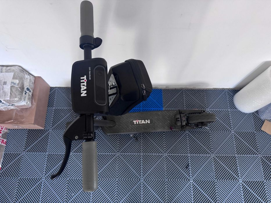 Trotineta electrica Myria Titan X, 10 inch, pliabila