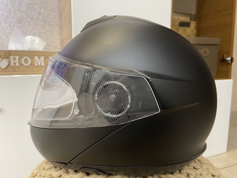 Schuberth C4 Pro XL (61 cm) casca moto flip-up, negru mat