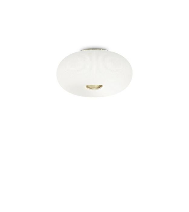 Set Lustra, aplica, plafoniera, Perlage SP14 auriu satinat Ideal Lux Italia ca noua!