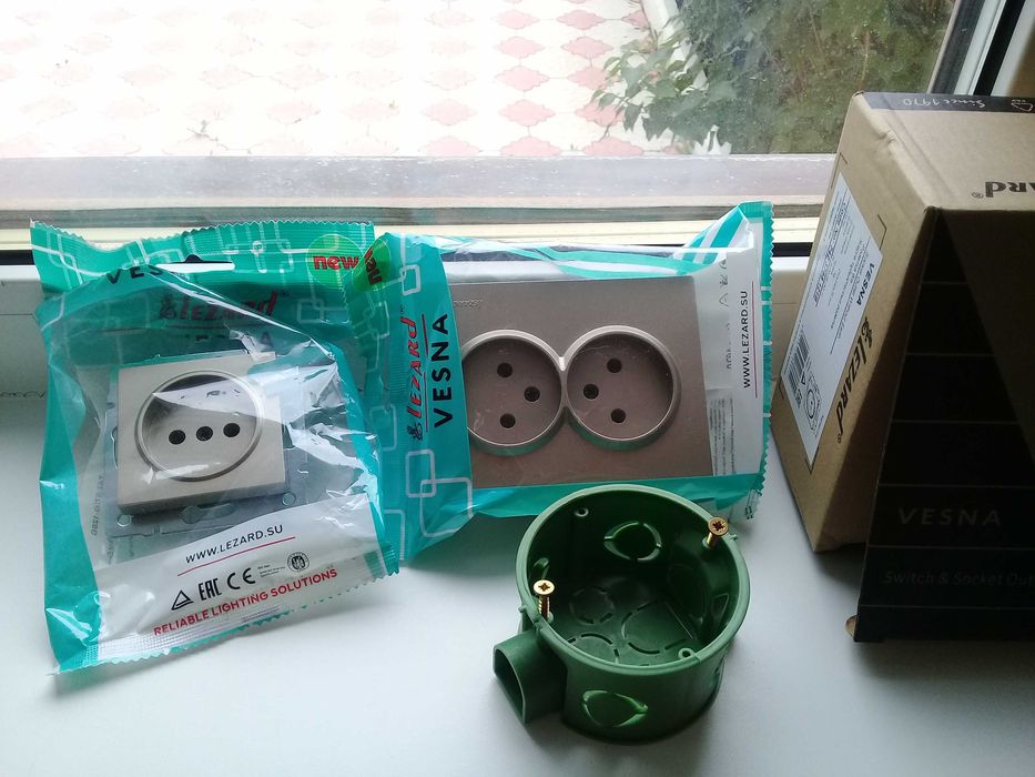 продам новые розетки