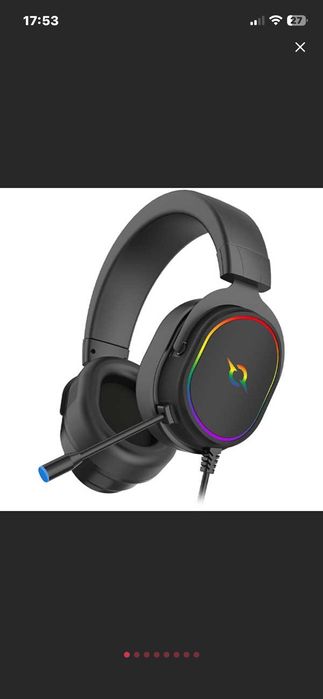 Casti Gaming AQIRYS Altair, 7.1 USB, negru