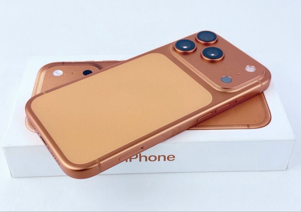 Като нов iphone 17 pro max orange