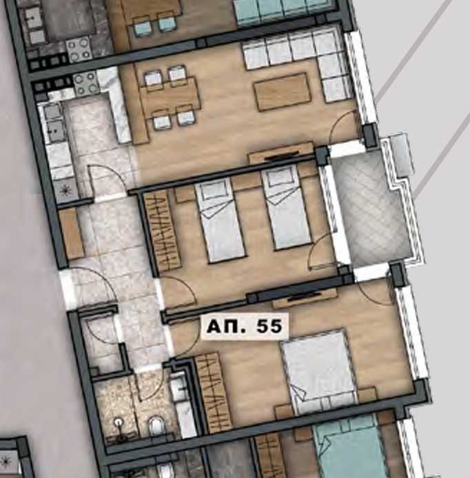 Продава 3-СТАЕН апартамент с акт 16