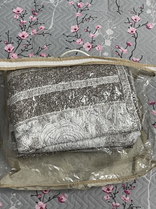 Новая зимняя куртка с меховым капюшоном, размер 56/58