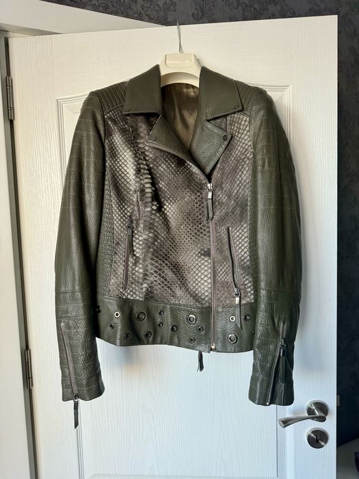 супер ЕФЕКТНО Дамско яке КОЖА ПОНИ